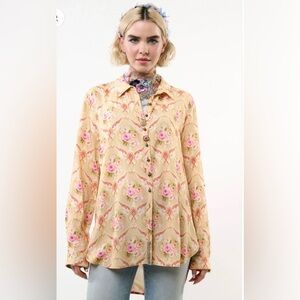 Aratta golden girl shirt BNWT in packaging